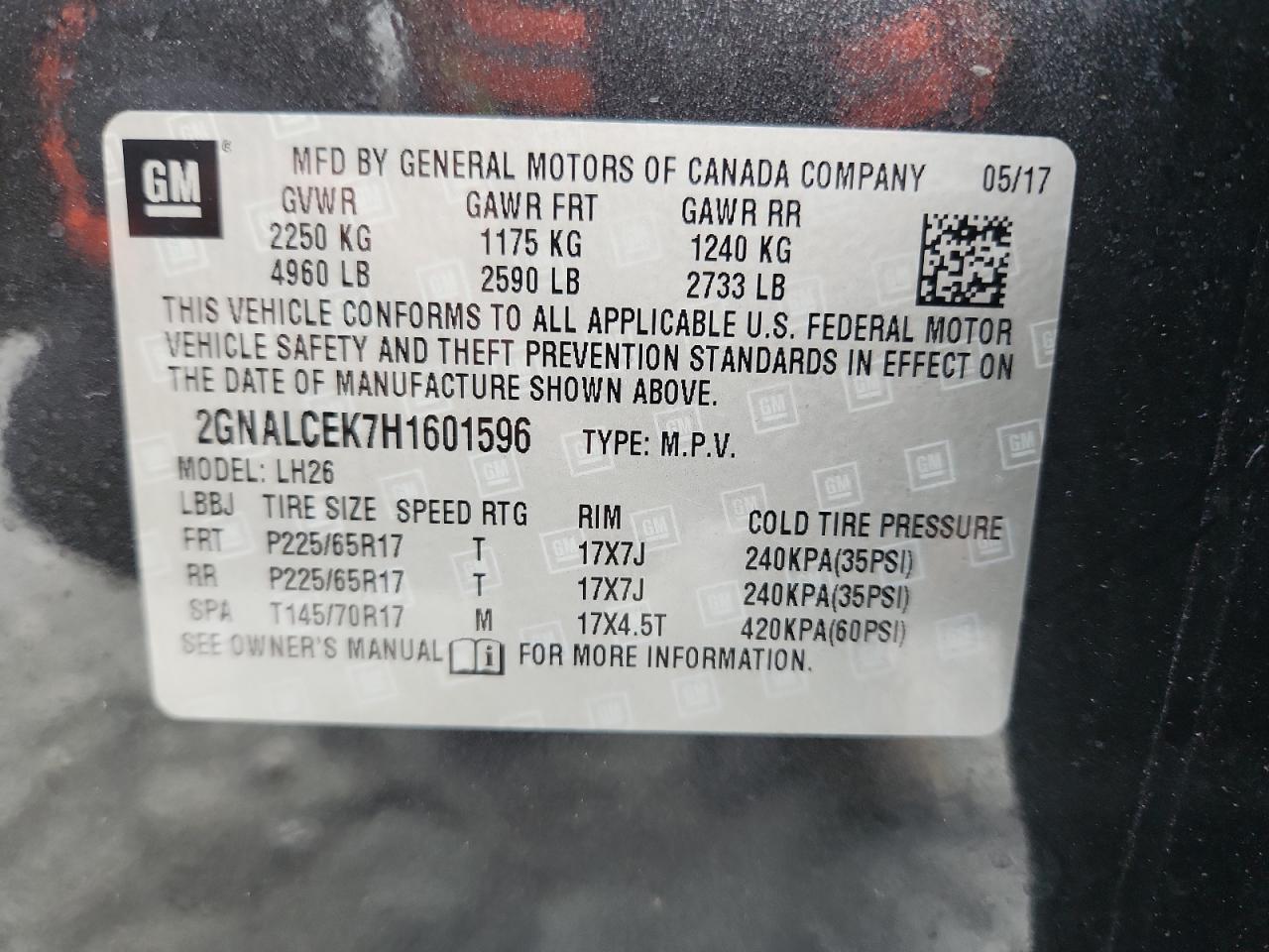 CHEVROLET EQUINOX LT