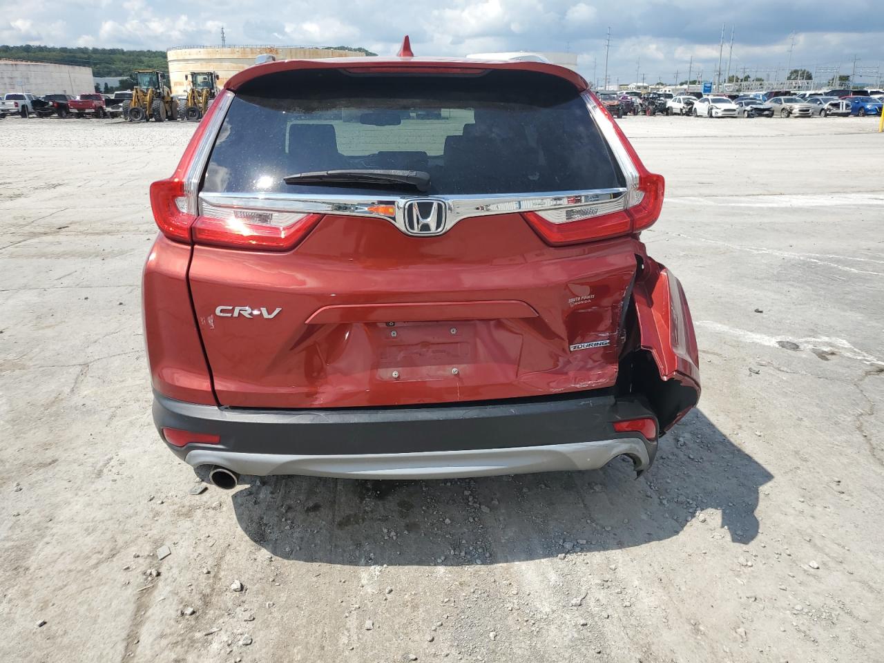 Lot #3302787924 2018 HONDA CR-V TOURI
