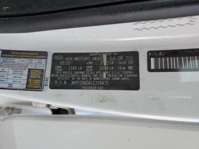 2020 KIA FORTE FE - 3KPF24AD6LE216475