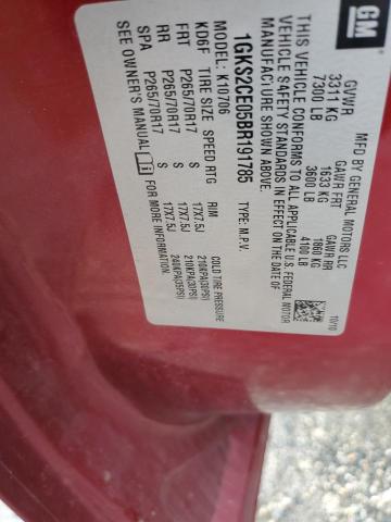 2011 GMC YUKON SLT - 1GKS2CE05BR191785