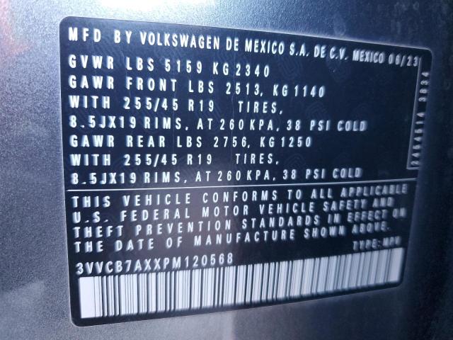 2023 VOLKSWAGEN TIGUAN SE #3285091382