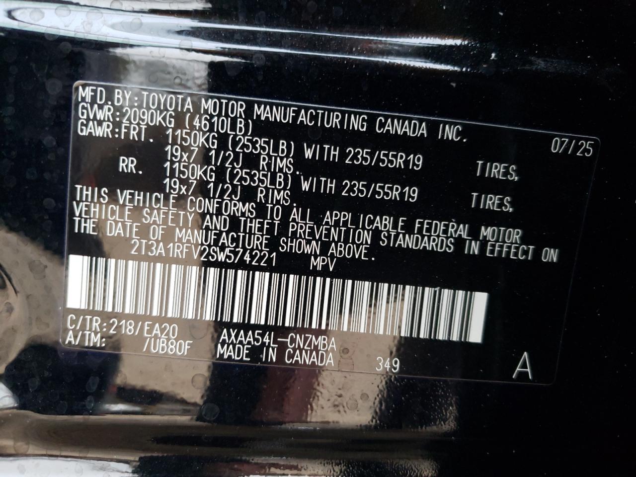 TOYOTA RAV4 XLE PREMIUM