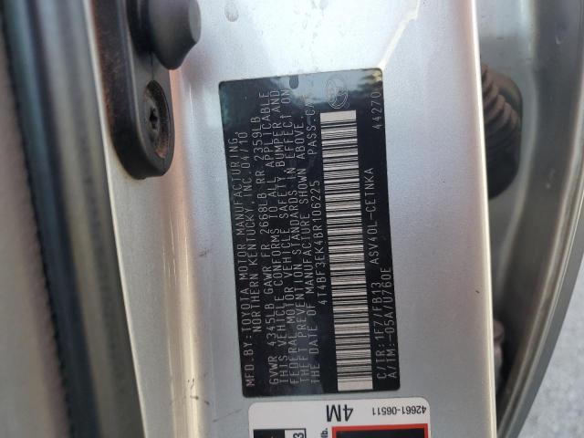 2011 TOYOTA CAMRY BASE - 4T4BF3EK4BR106225