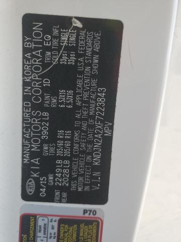 2015 KIA SOUL KNDJN2A2XF7223843