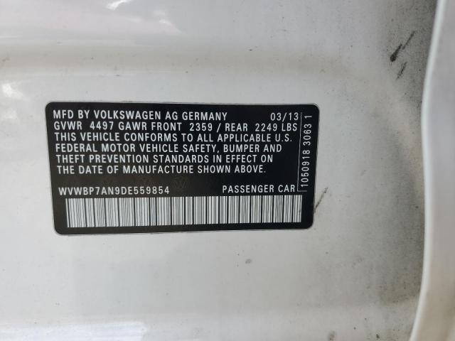 2013 VOLKSWAGEN CC SPORT #3246114135