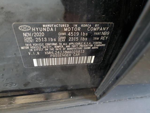 2021 HYUNDAI SONATA HYB - KMHL24JJ8MA025813