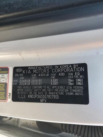 2016 KIA SOUL + KNDJP3A51G7817913