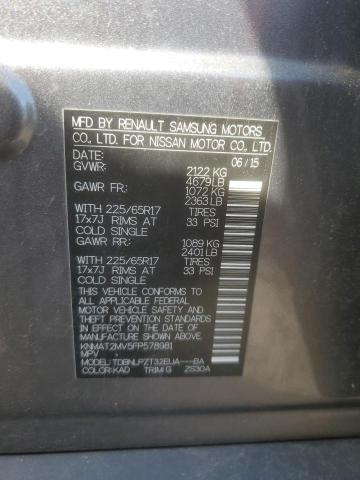 2015 NISSAN ROGUE S - KNMAT2MV5FP578981