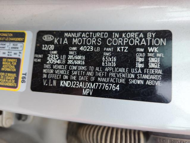 2021 KIA SOUL LX KNDJ23AUXM7776764