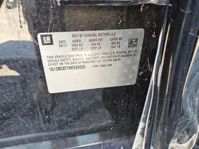 2017 CHEVROLET MALIBU LS 1G1ZB5ST7HF293029