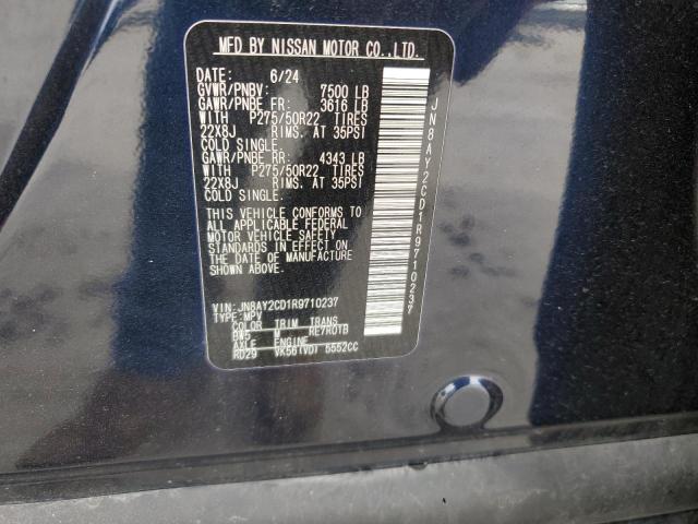 2024 NISSAN ARMADA PLA JN8AY2CD1R9710237