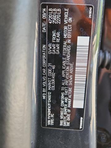 2015 VOLVO S60 PREMIE YV140MFK7F1346612