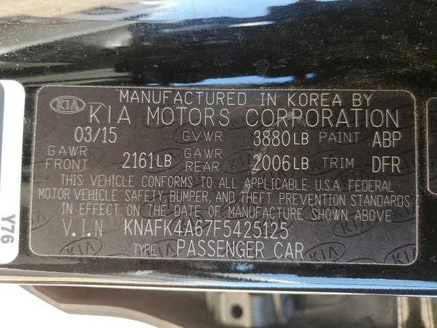 2015 KIA FORTE LX KNAFK4A67F5425125