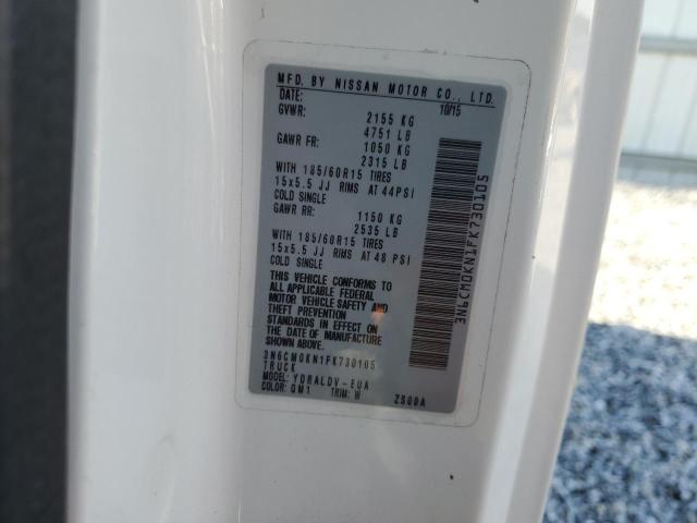 2015 NISSAN NV200 2.5S 3N6CM0KN1FK730105