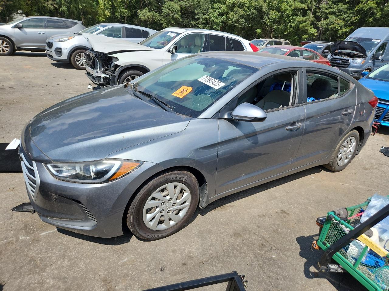 Lot #3259604387 2017 HYUNDAI ELANTRA SE