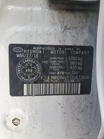 2018 HYUNDAI ELANTRA SE - KMHD84LF7JU672838