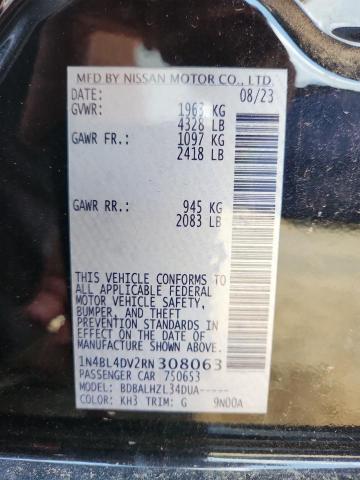 2024 NISSAN ALTIMA SV 1N4BL4DV2RN308063