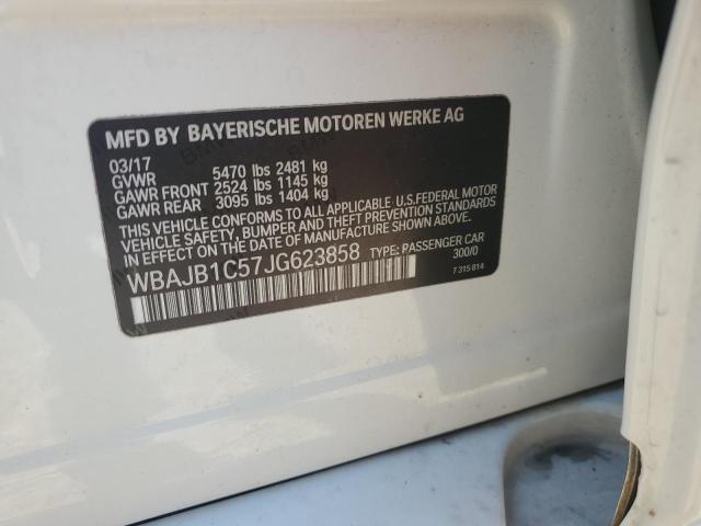 2018 BMW 530XE WBAJB1C57JG623858