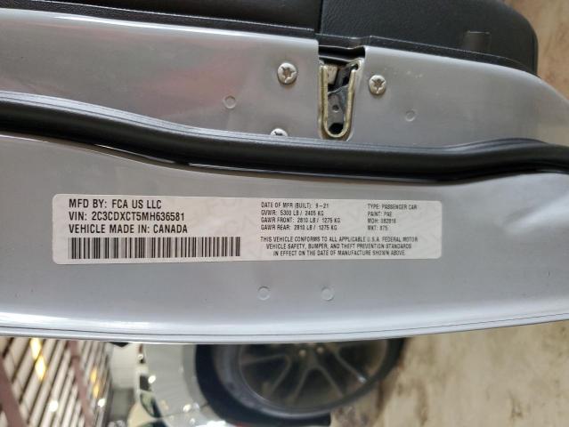 2021 DODGE CHARGER R/ - 2C3CDXCT5MH636581