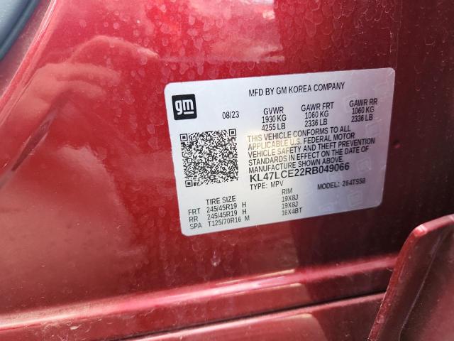 2024 BUICK ENVISTA AV KL47LCE22RB049066