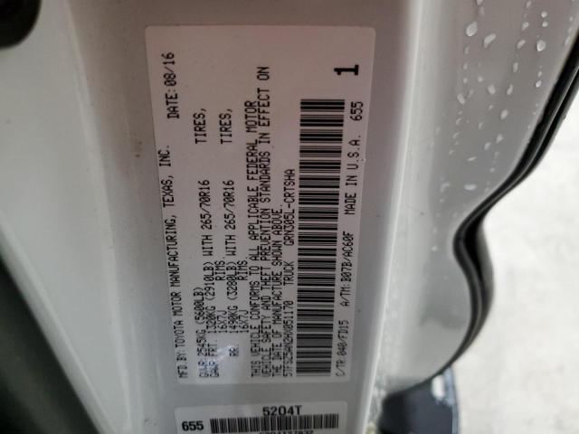 2017 TOYOTA TACOMA ACC #3312319777