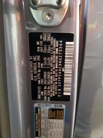 2022 KIA TELLURIDE 5XYP54HC9NG273364