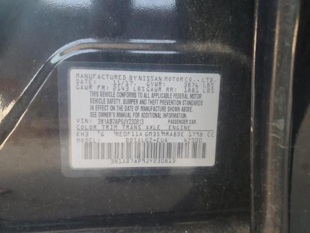 2018 NISSAN SENTRA 3N1AB7AP9JY230813