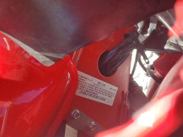 2014 YAMAHA FZ6 R JYARJ18E3EA013509