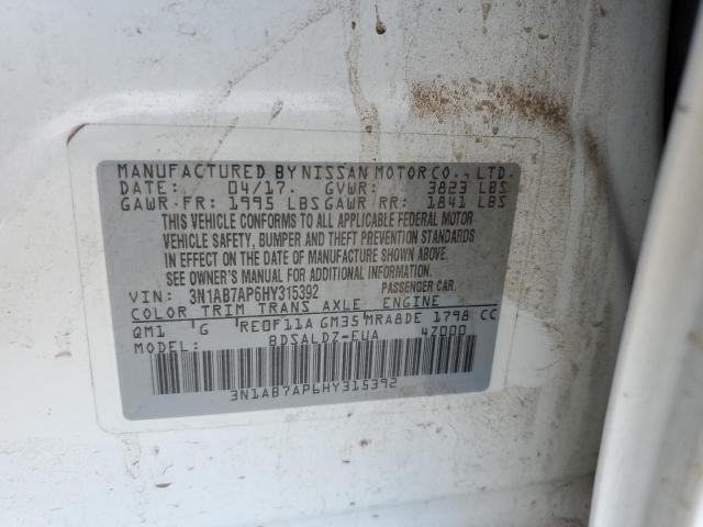 2017 NISSAN SENTRA #3285800652