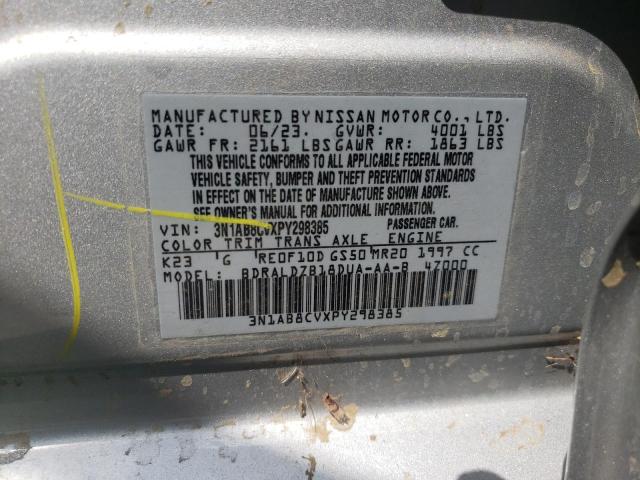 2023 NISSAN SENTRA SV 3N1AB8CVXPY298385