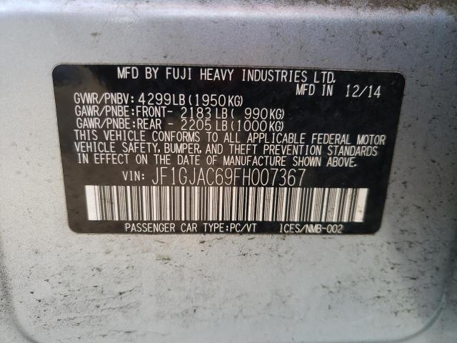 2015 SUBARU IMPREZA PREMIUM JF1GJAC69FH007367