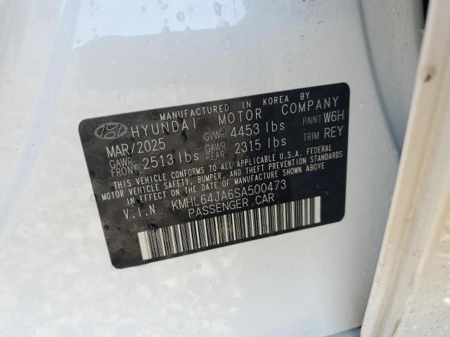 2025 HYUNDAI SONATA SEL KMHL64JA6SA500473