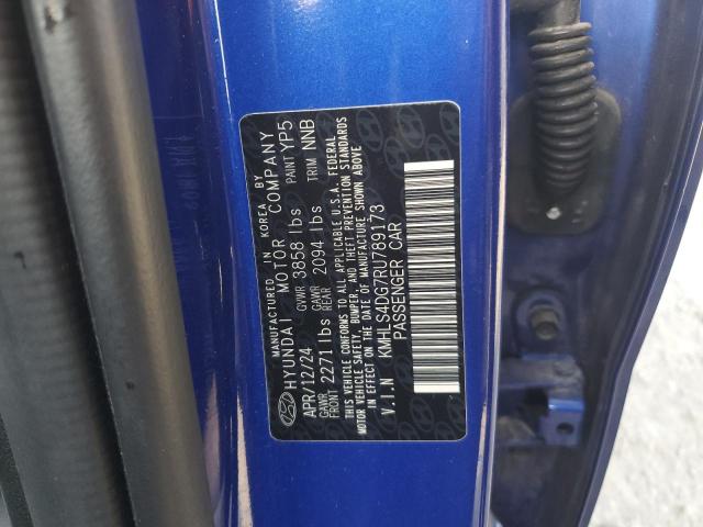 2024 HYUNDAI ELANTRA SE - KMHLS4DG7RU789173