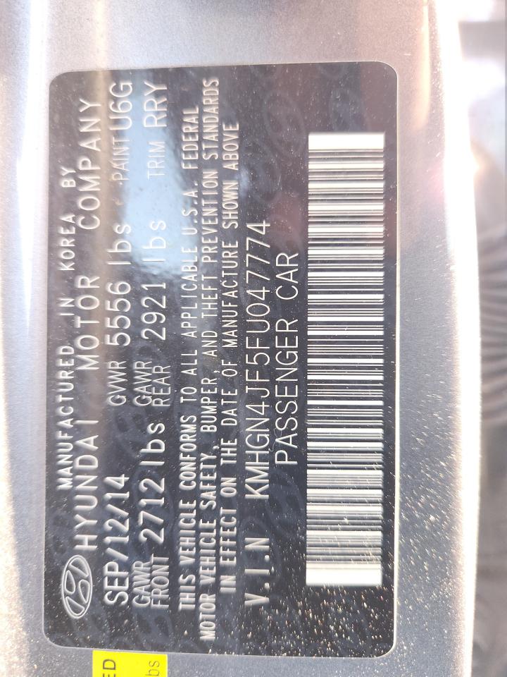 HYUNDAI GENESIS 5.0L