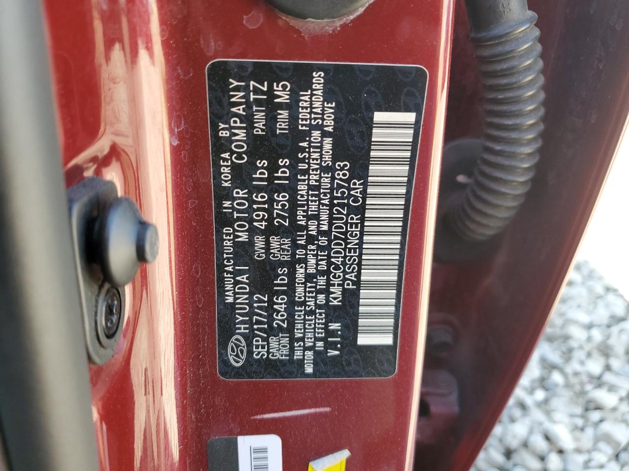 HYUNDAI GENESIS 3.8L