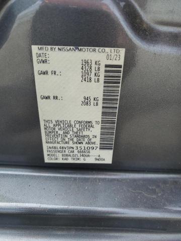 2023 NISSAN ALTIMA S 1N4BL4BV3PN351097