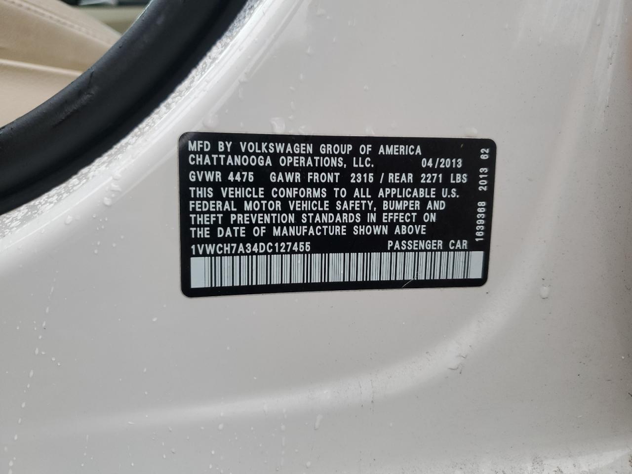 VOLKSWAGEN PASSAT SEL