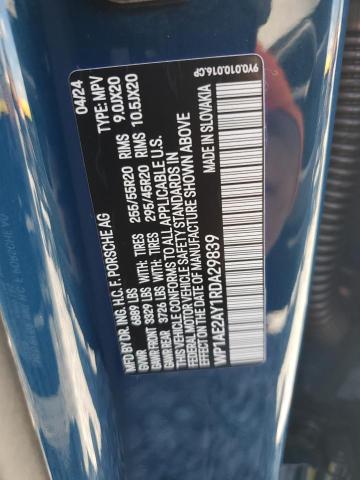 2024 PORSCHE CAYENNE E- WP1AE2AY1RDA29839