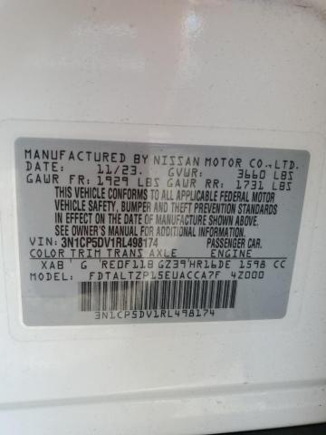 2024 NISSAN KICKS SR 3N1CP5DV1RL498174