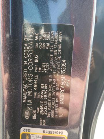 2021 KIA SPORTAGE SX KNDPRCA60M7852094