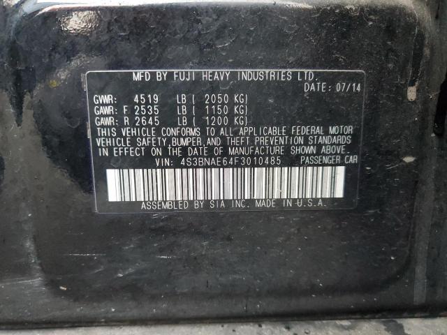 2015 SUBARU LEGACY 2.5 4S3BNAE64F3010485