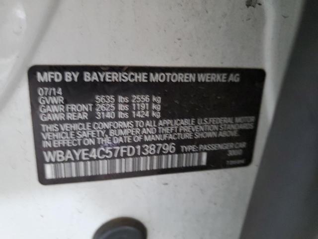 2015 BMW 740 LI WBAYE4C57FD138796