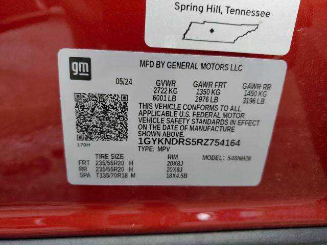 2024 CADILLAC XT5 PREMIU 1GYKNDRS5RZ754164