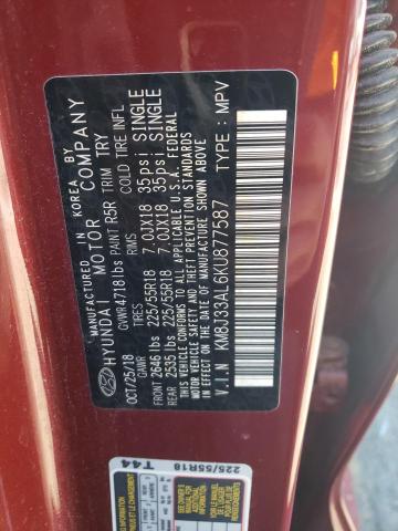 2019 HYUNDAI TUCSON LIM #3290252239