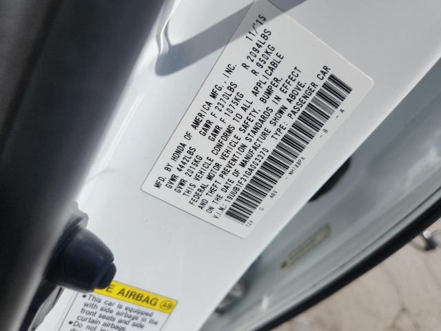 2016 ACURA TLX 19UUB1F31GA003370