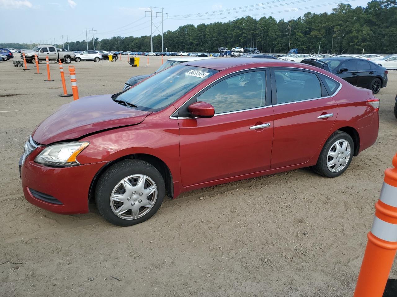 Lot #3287619019 2014 NISSAN SENTRA S