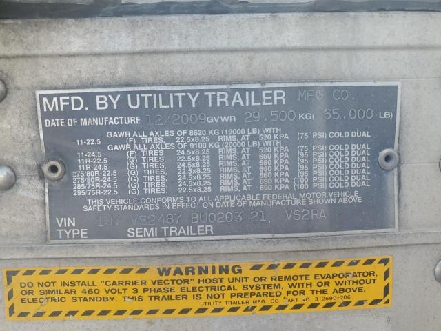 2011 UTILITY TRAILER #3240111480