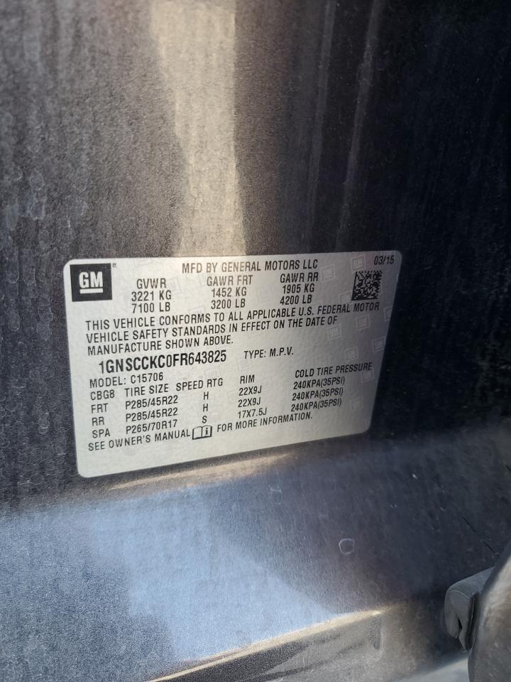 CHEVROLET TAHOE C1500 LTZ