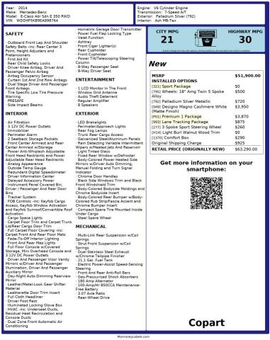 2014 MERCEDES-BENZ E 350 - WDDHF5KB9EA898764