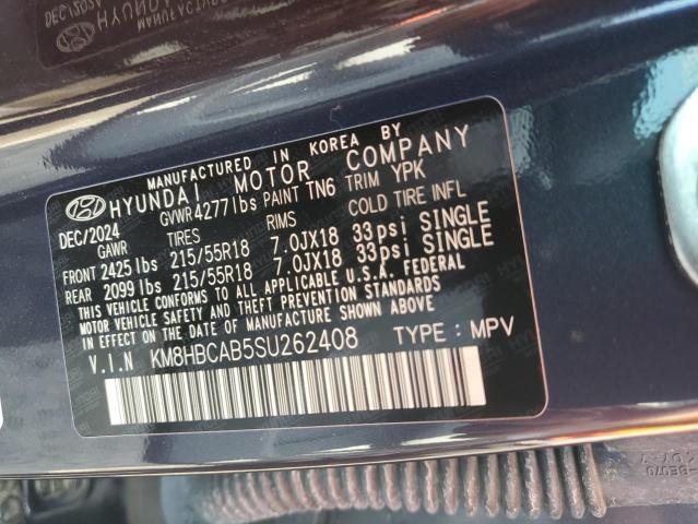 2025 HYUNDAI KONA SEL - KM8HBCAB5SU262408